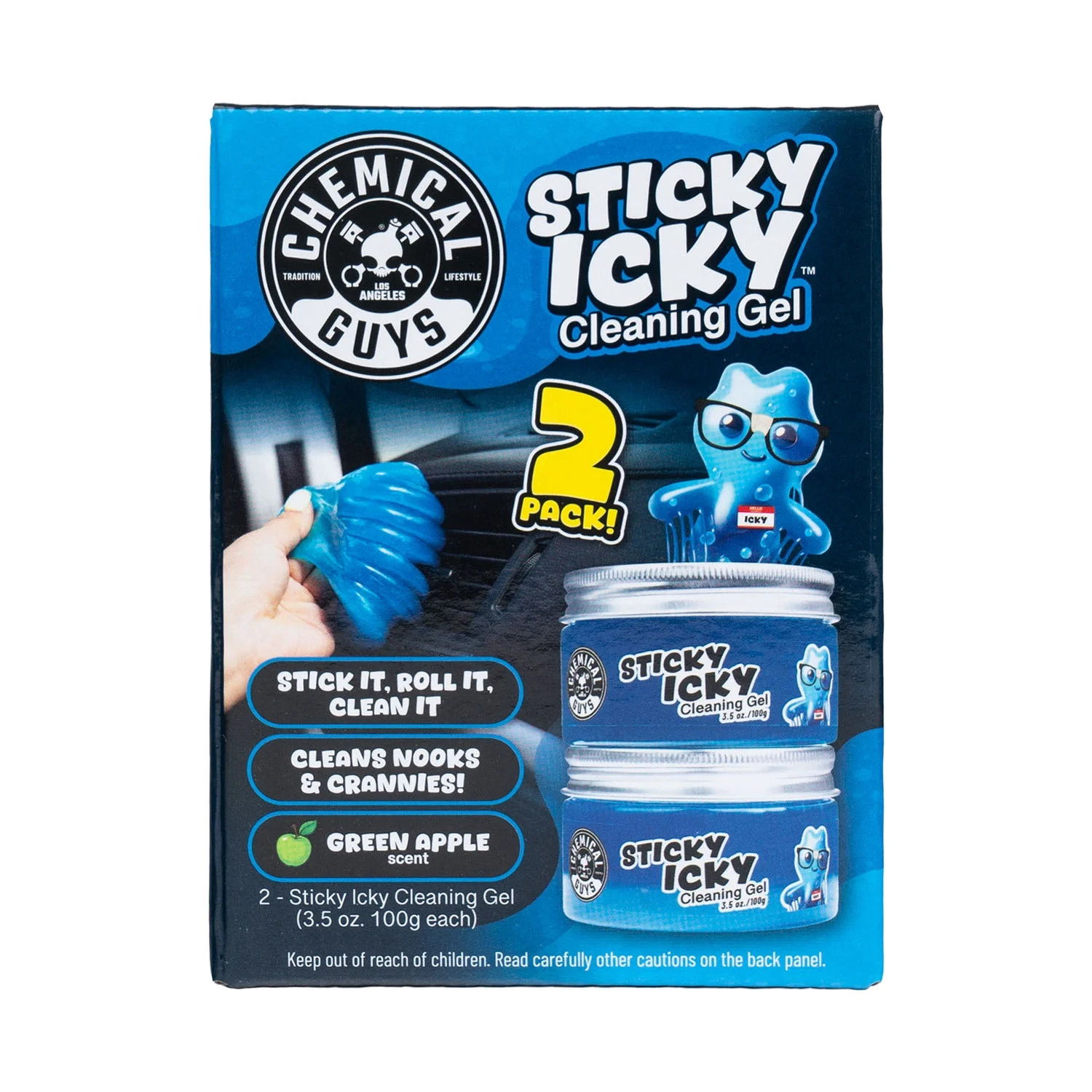 Chemical Guys Sticky Icky Green Apple Scent (100g) | Walmart (US)