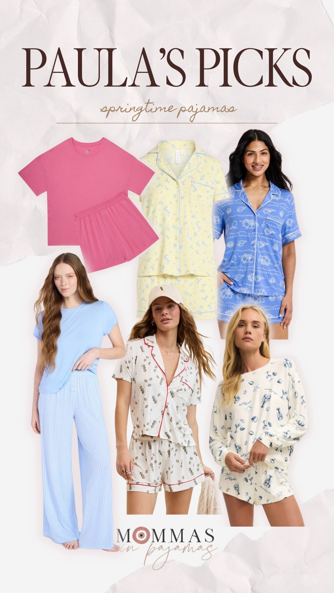 I am a sucker for cute pajamas that are adorable, comfortable and I can wear under a cardigan on days where I just am not feeling getting ready. These are my current faves that are at all different price points, and I must admit. They are all so freaking good. 
Short girl friendly pajamas, springtime pajamas 

#LTKMidsize #LTKPetite #LTKSeasonal