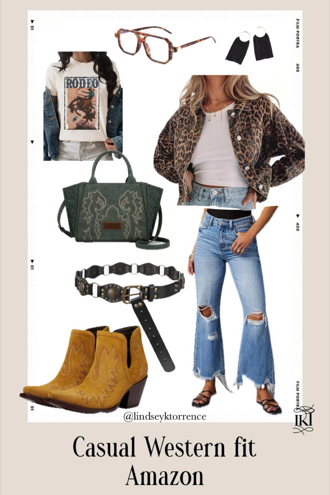 Trendy western casual fit 
Leopard leather boot stitch rodeo suede 

#LTKFindsUnder100 #LTKFindsUnder50 #LTKStyleTip