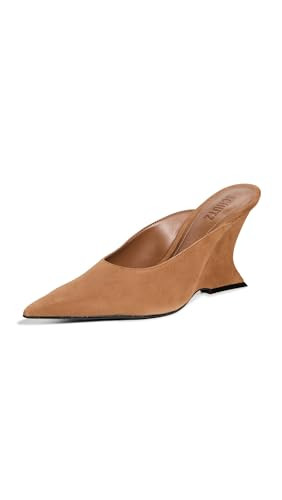 SCHUTZ Women's Siena Mules, Wood, 6 Medium US | Amazon (US)