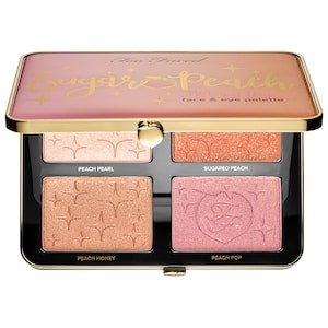 Sugar Peach Wet and Dry Face & Eye Palette - Peaches and Cream Collection - Too Faced | Sephora | Sephora (US)
