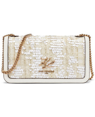 KARL LAGERFELD PARIS Kosette Small Shoulder Handbag - Macy's | Macy's