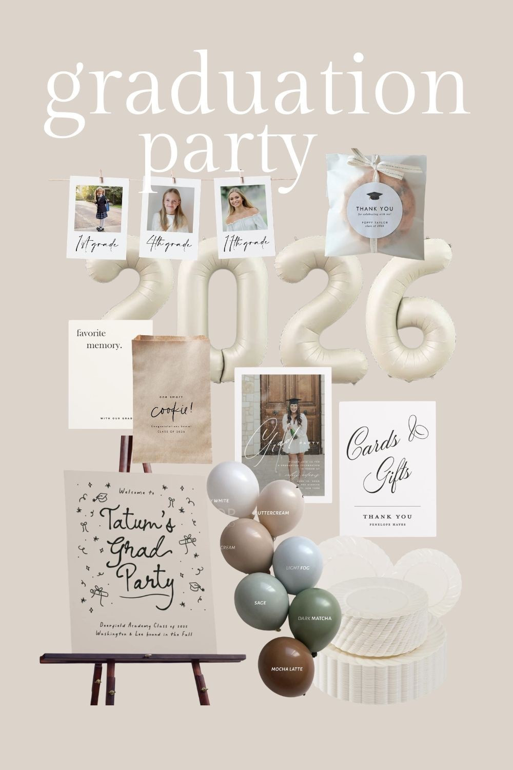 Graduation party decor, supplies and invitations. 

#LTKmomlife #LTKHome
