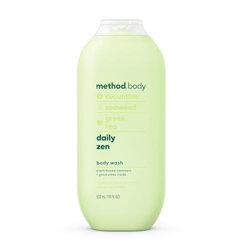 Method Body Wash, Daily Zen, Paraben and Phthalate Free, 18 oz (Pack of 1) | Amazon (US)