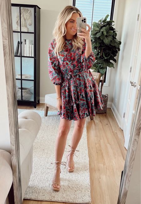 Beautiful floral print dress! On sale! 
Love these colors. Great for so many occasions! 
Wearing small in dress. 



Classic spring outfits. Event wear. Occasion wear. Spring fashion. Dress. Short dress. Spring style. Vacation style  

#LTKSeasonal #LTKsalealert #LTKworkwear
