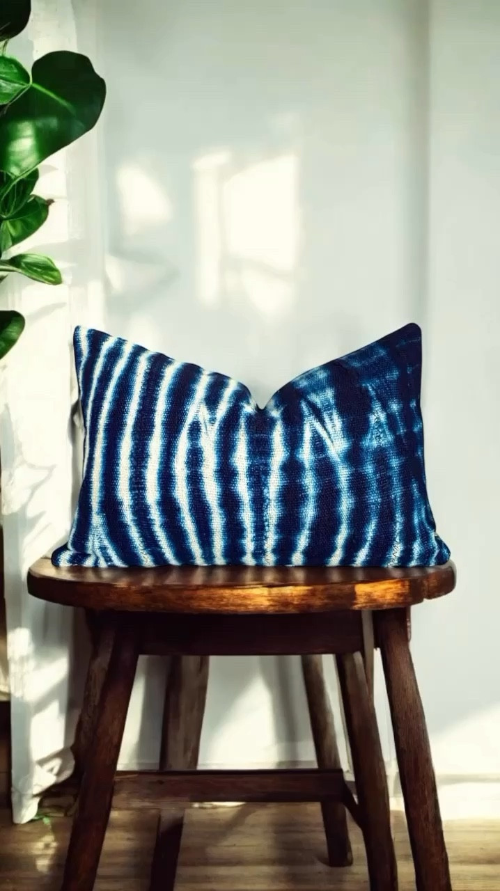 "Immerse your space in the calming allure of the ocean with our custom deep ocean blue mudcloth throw pillow. Featuring a stunning gradient from rich blue to gentle white waves, this pillow brings the serene beauty of the sea right into your home. Perfect for adding a touch of coastal elegance to any room. 🌊✨"

#LTKFindsUnder100 #LTKHome #LTKStyleTip