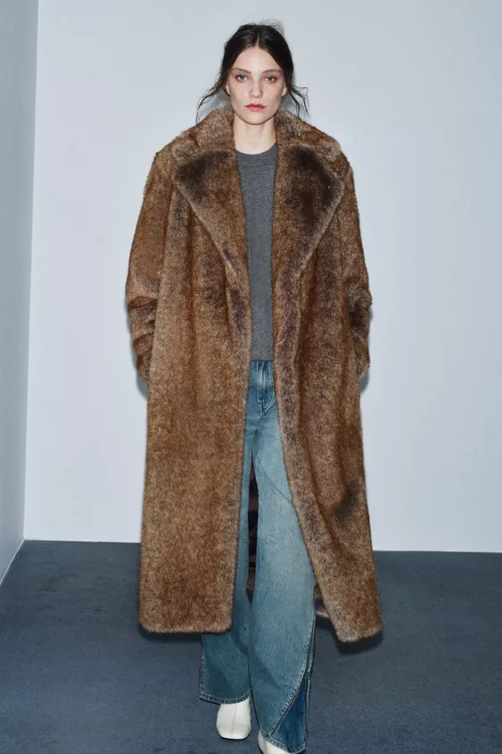 FAUX FUR COAT ZW COLLECTION LIMITED EDITION | Zara US
