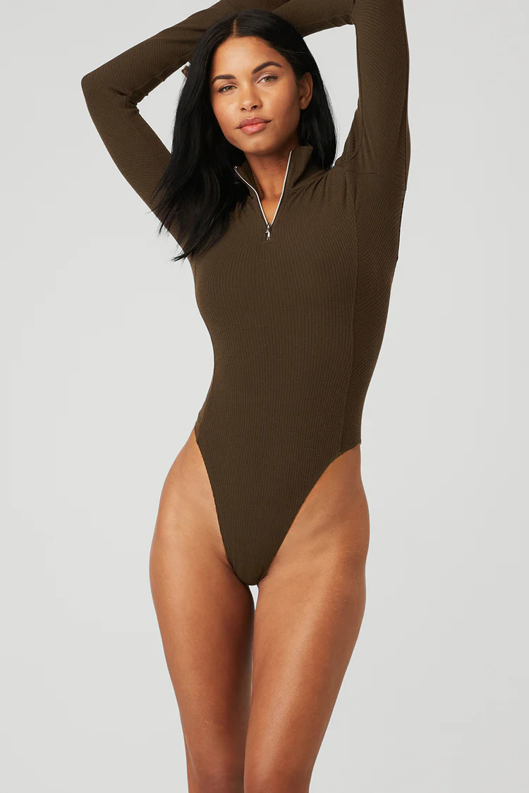 Rise-Up Long Sleeve Bodysuit | Alo Yoga (US)