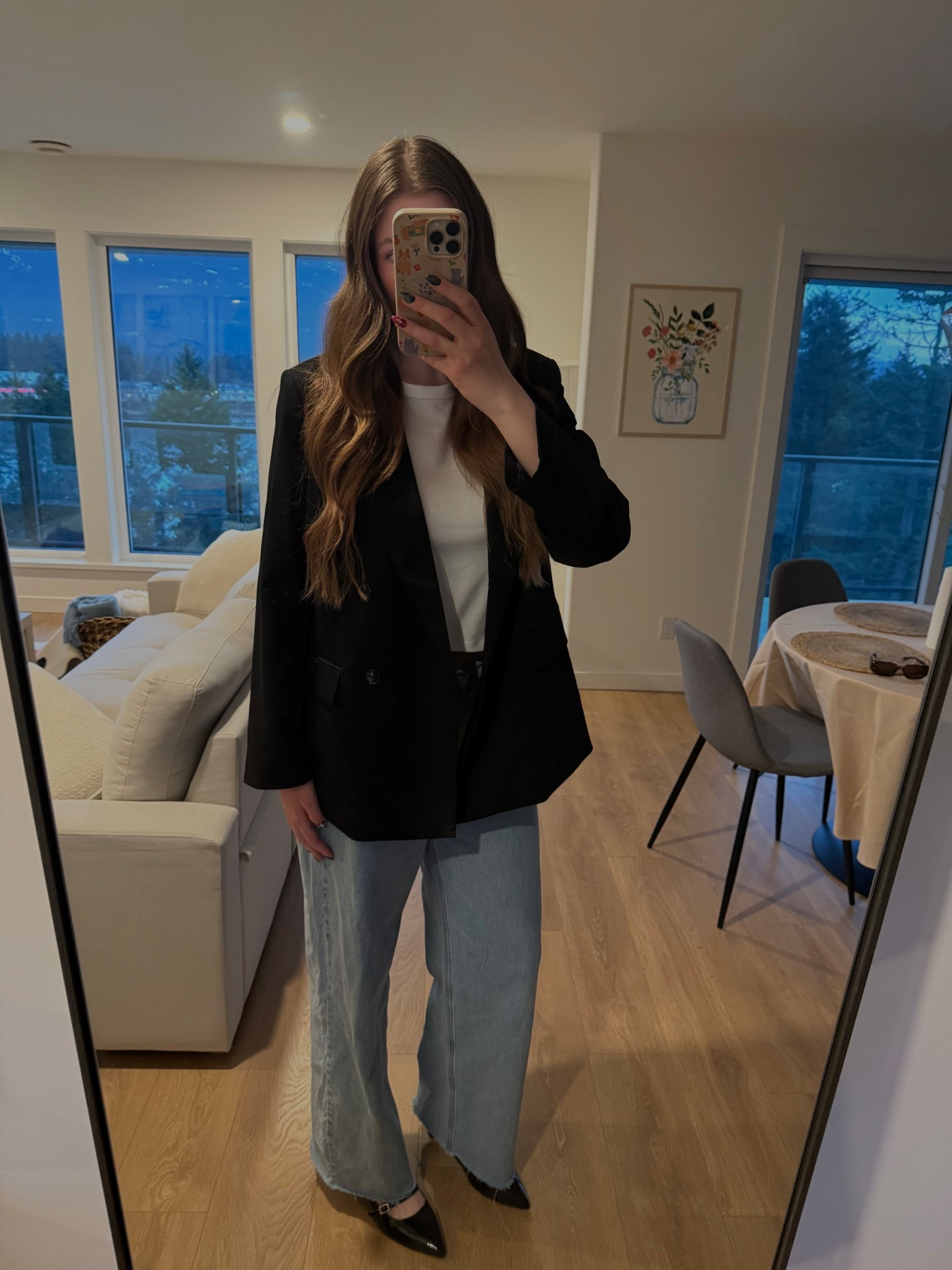 🦓
casual blazer, jeans & kitten heel outfitt

#LTKworkwear #LTKjeans #LTKcanada