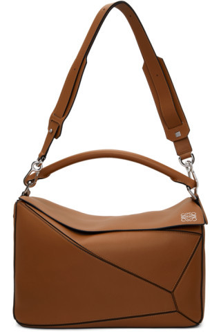 Tan Puzzle Bag | SSENSE