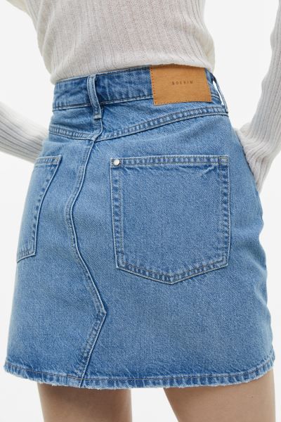 Denim mini skirt | H&M (UK, MY, IN, SG, PH, TW, HK)
