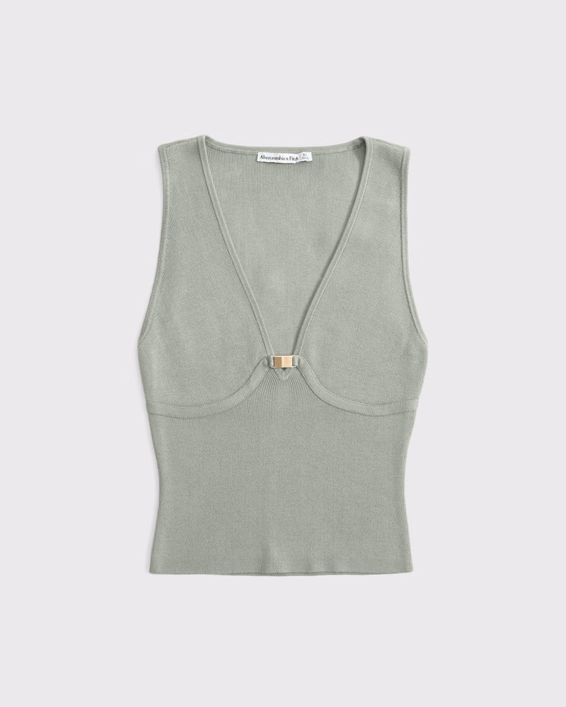 Plunge Hardware Top | Abercrombie & Fitch (US)