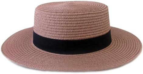 Chapéu Aba Média Paris Dobrável Praia Palha Colorido | Amazon (BR)
