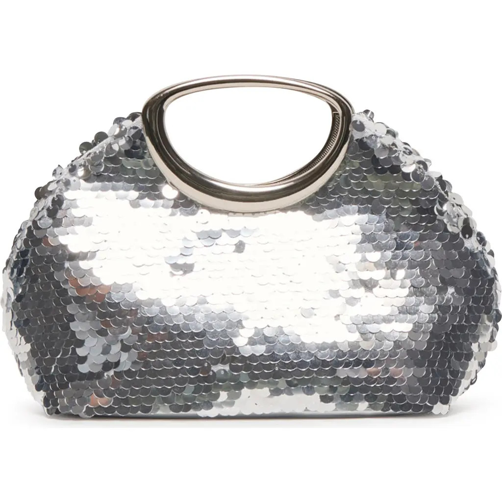 Dolce Vita Alina Sequin Paillette Handbag in Silver at Nordstrom | Nordstrom