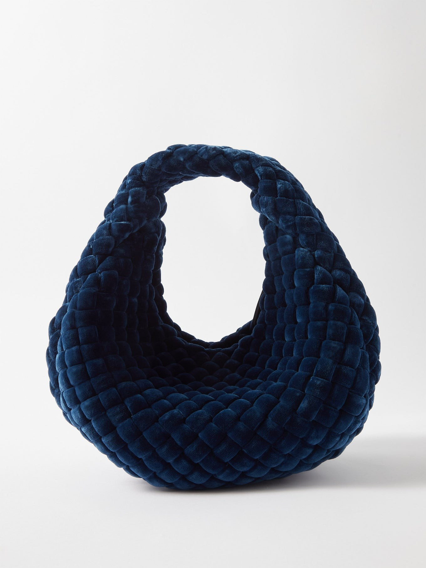 Jodie mini Intrecciato-velvet bag | Bottega Veneta | Matches (US)