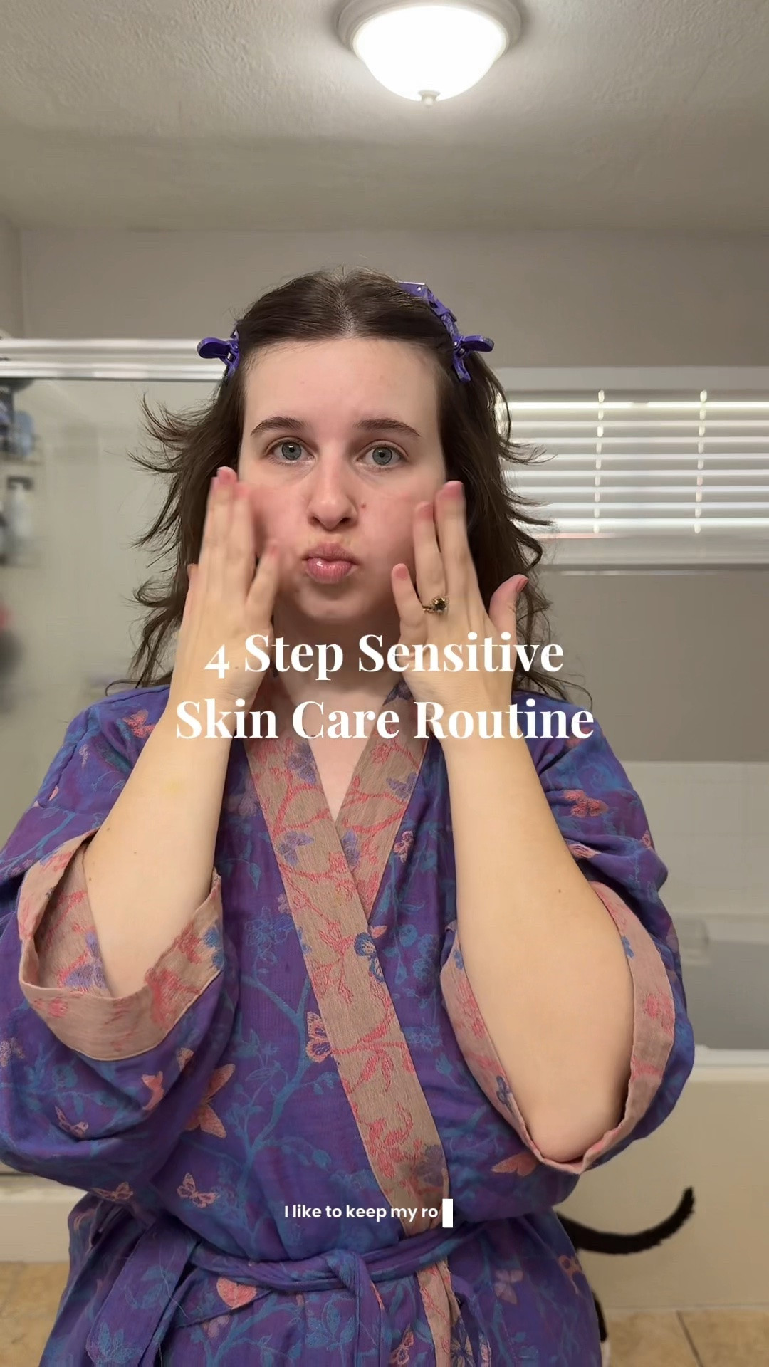 Here is my super simple 4 step sensitive skin care routine! 

#skincare #skincareroutine #sensitiveskin #sensitiveskincare #morningroutinevlog @Cetaphil US @EltaMD Skin Care @First Aid Beauty