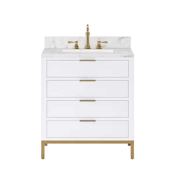 Carlton 30" Single Bathroom Vanity Set | Wayfair Professional