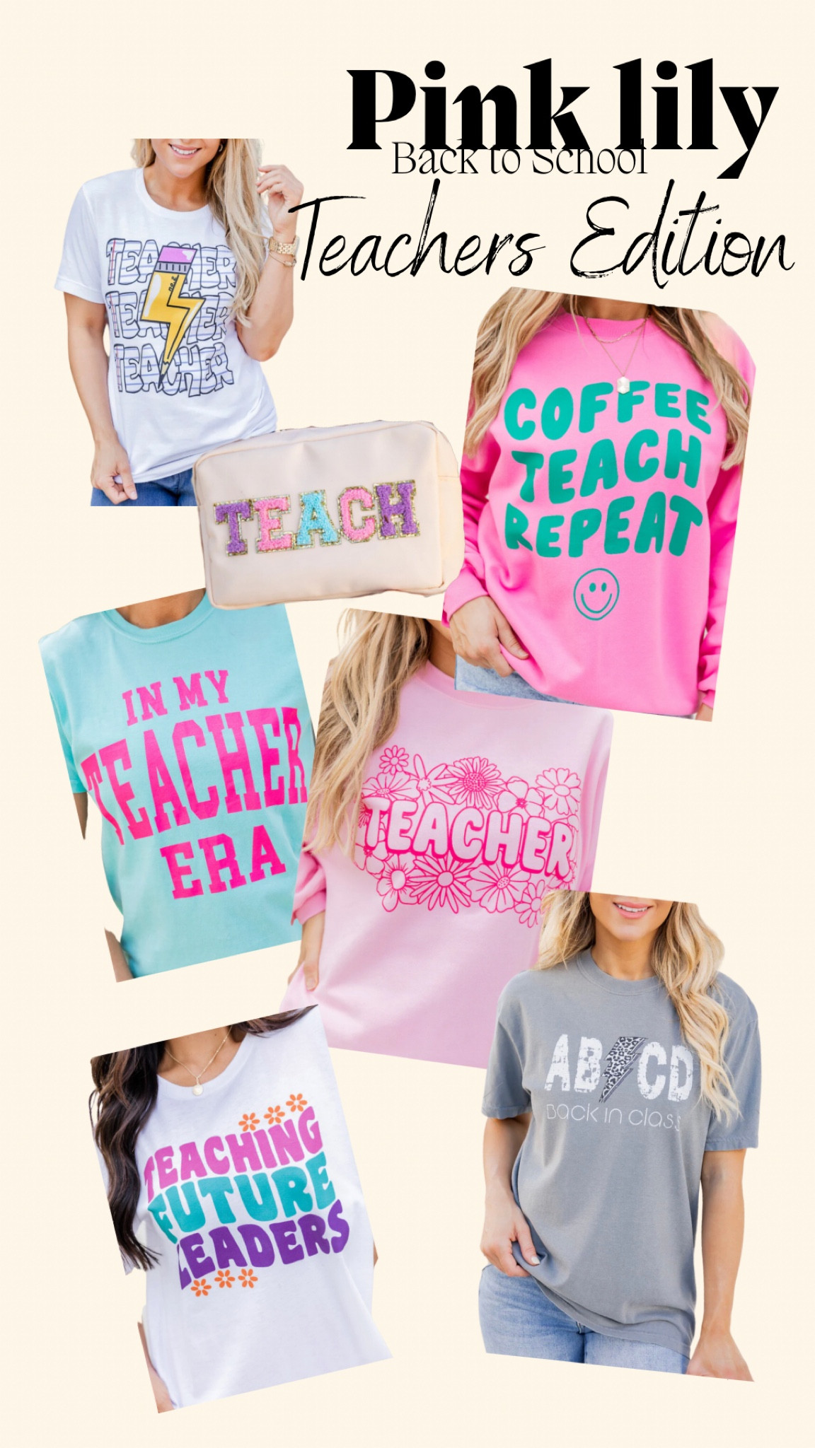 Bach to school pink lily haul teachers edition! 

#LTKunder50 #LTKBacktoSchool #LTKsalealert