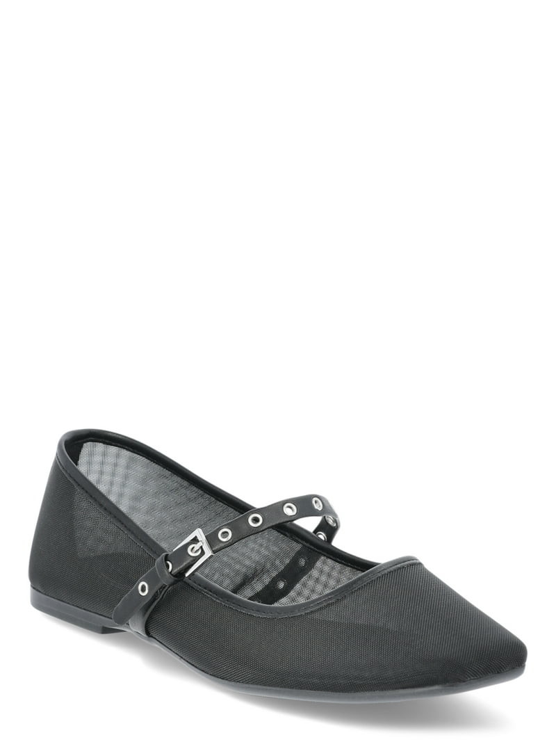 Scoop Women's Mesh Mary Jane Flats | Walmart (US)