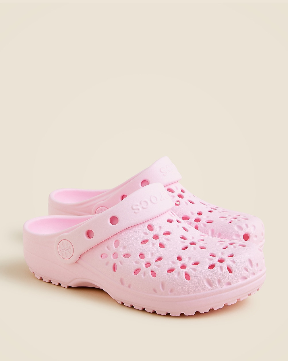 Crocs™ kids' classic floral cutout clogs | J. Crew US