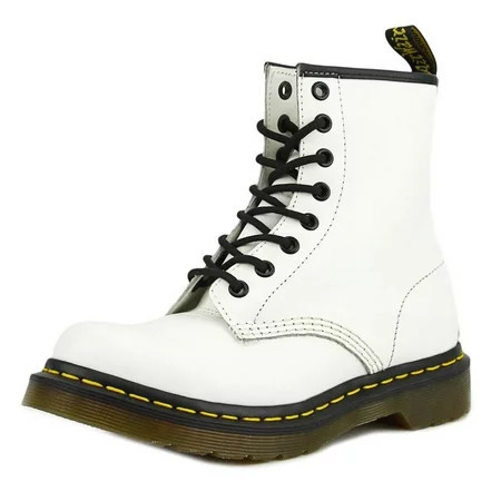 Dr. Martens 1460 Woman Boots White Smooth | Walmart (US)