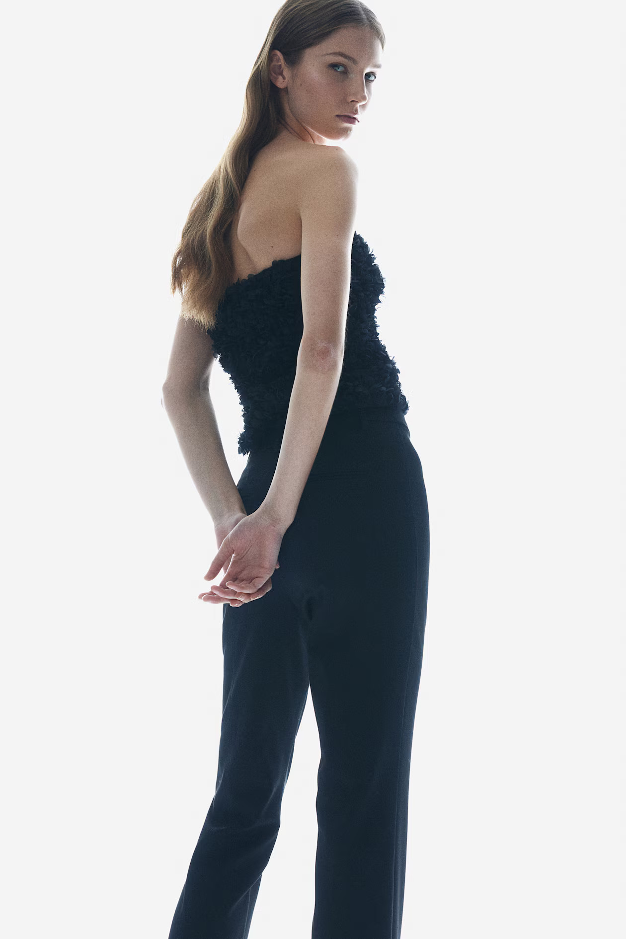 Appliquéd bandeau top | H&M (UK, MY, IN, SG, PH, TW, HK)