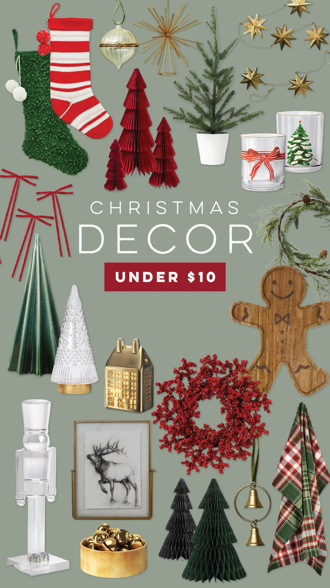 Holiday magic for under $10? Yes, please! Cute decor, big cheer, small price! 

#HolidayDeals #DeckTheHalls #FestiveFinds 

#LTKHome #LTKHoliday #LTKSeasonal
