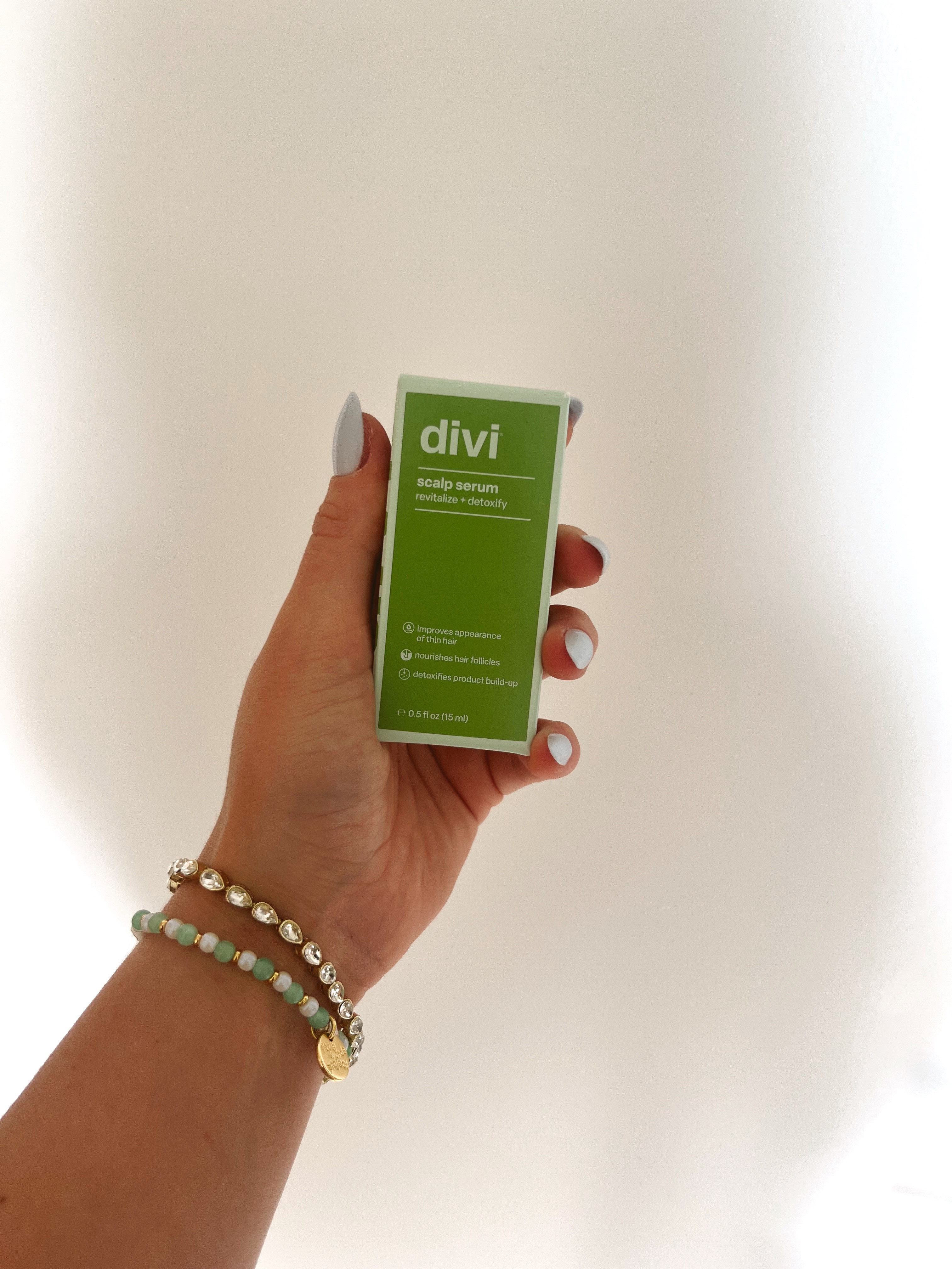 looking for something to add to your haircare routine this summer that will help improve the look of your hair's fullness and density in as little as 6 weeks? divi's scalp and hair serum is like giving your hair a spa day, every day! grab yours today and give your hair and scalp the love its been needing 😍  

 #LTKSummerEdit #LTKFindsUnder100 #LTKBeauty