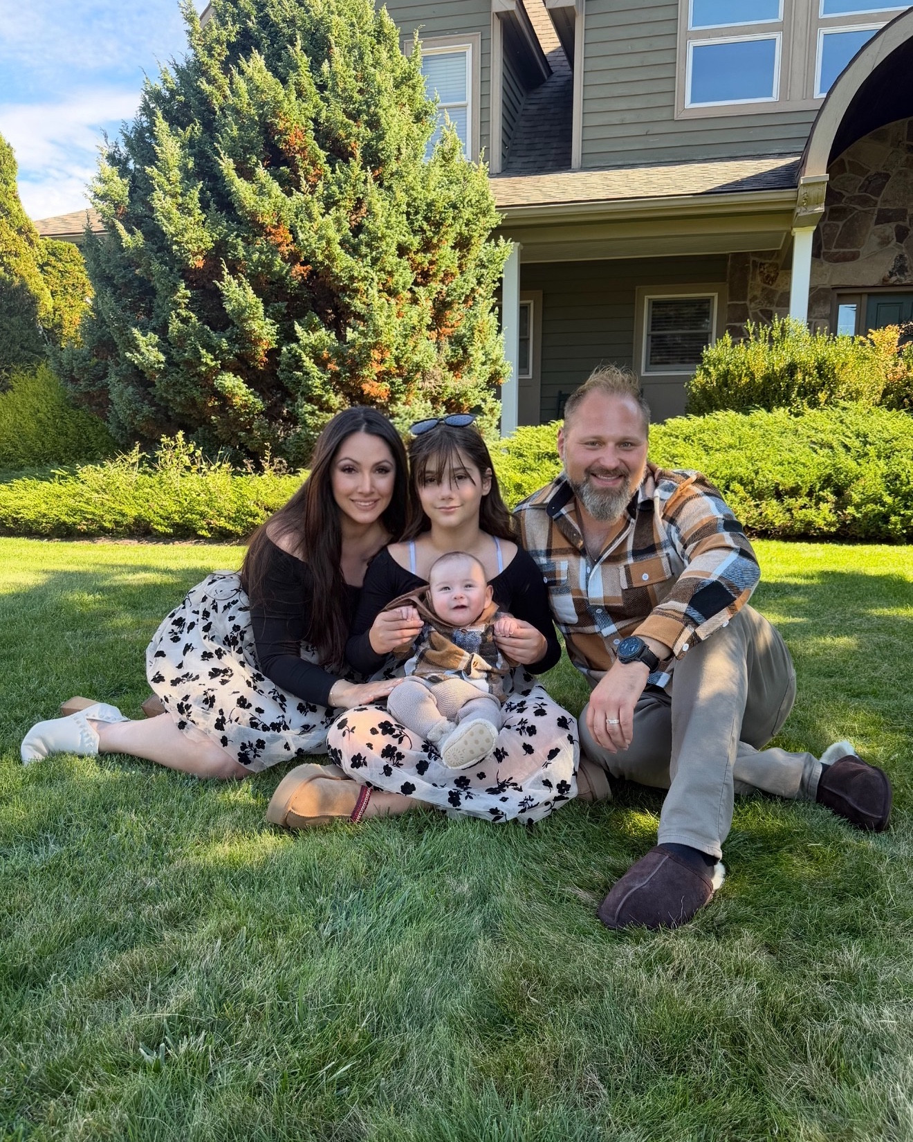 Fall family photoshoot! Plaid for guys fall floral for the gala! Matching outfits! Mommy and me and daddy and me! 

#LTKMens #LTKSeasonal #LTKFamily