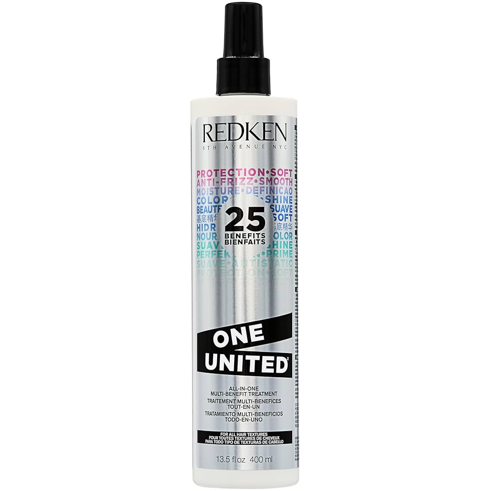 Redken One United All-In-One Leave In Conditioner - Multi-Benefit Treatment For All Hair Types, H... | Amazon (US)