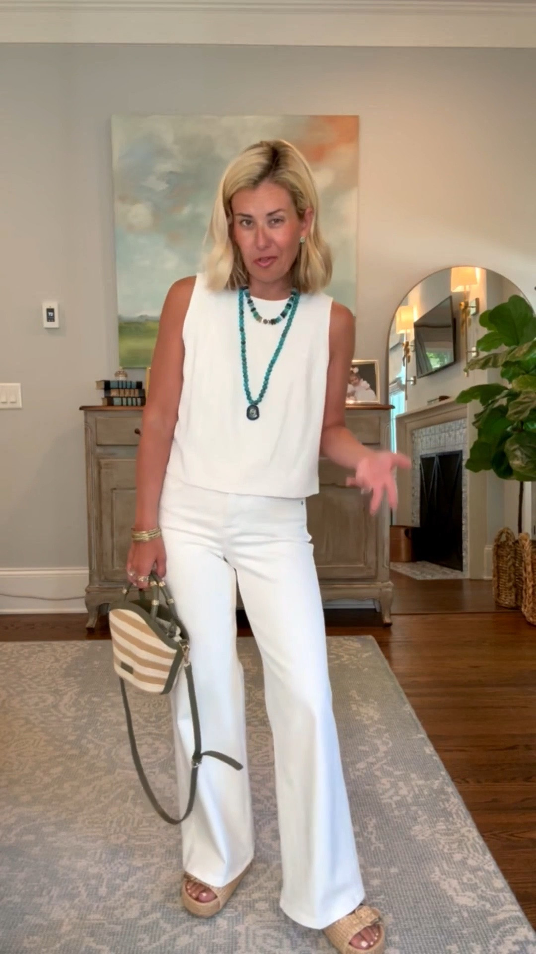 Goodness I love a good neutral!! Spanx just gets better & better! 
Sizing:
Air Essentials T-Shirt Dress - small
Air Essentials Crewneck Tank - xs
Air Essentials Short 5" - small
Full Zip Hoodie - xs
Leggings - 7/8 small
Crewneck Tank - xs
Tie-Waist Dress - small
Wide Leg Jeans - xs petite

#LTKdayinmylife #LTKmomlife #LTKOver40