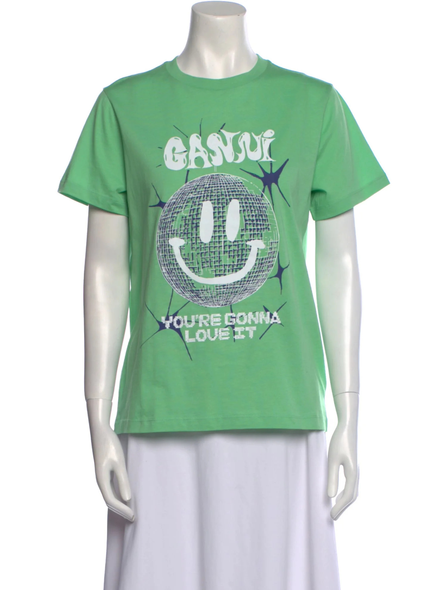 Graphic Print Crew Neck T-Shirt | The RealReal