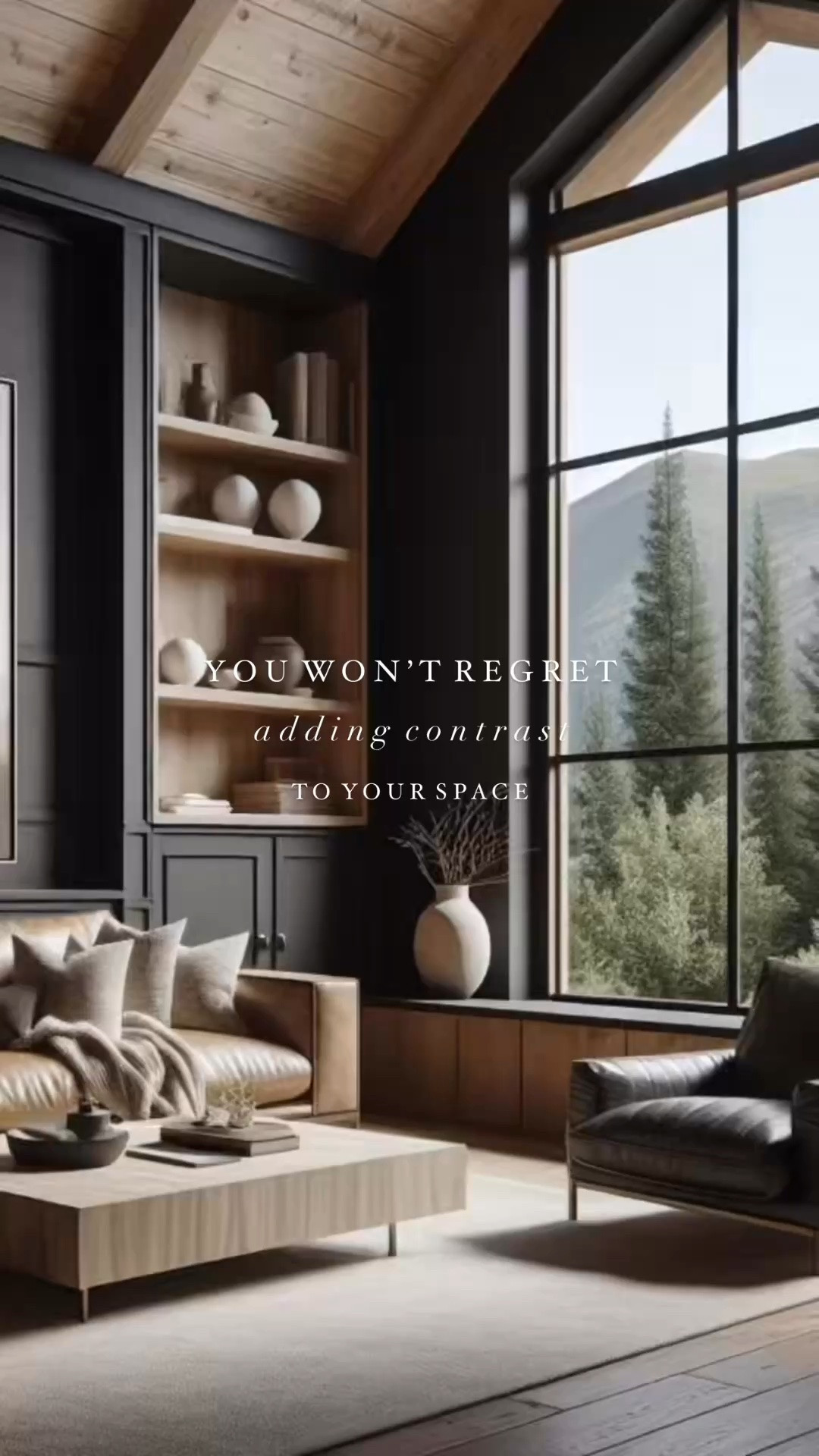 Moody in all the right ways- dark stone, rich colors, warm wood details... yes please! 🖤

#LTKHome #LTKstorytime