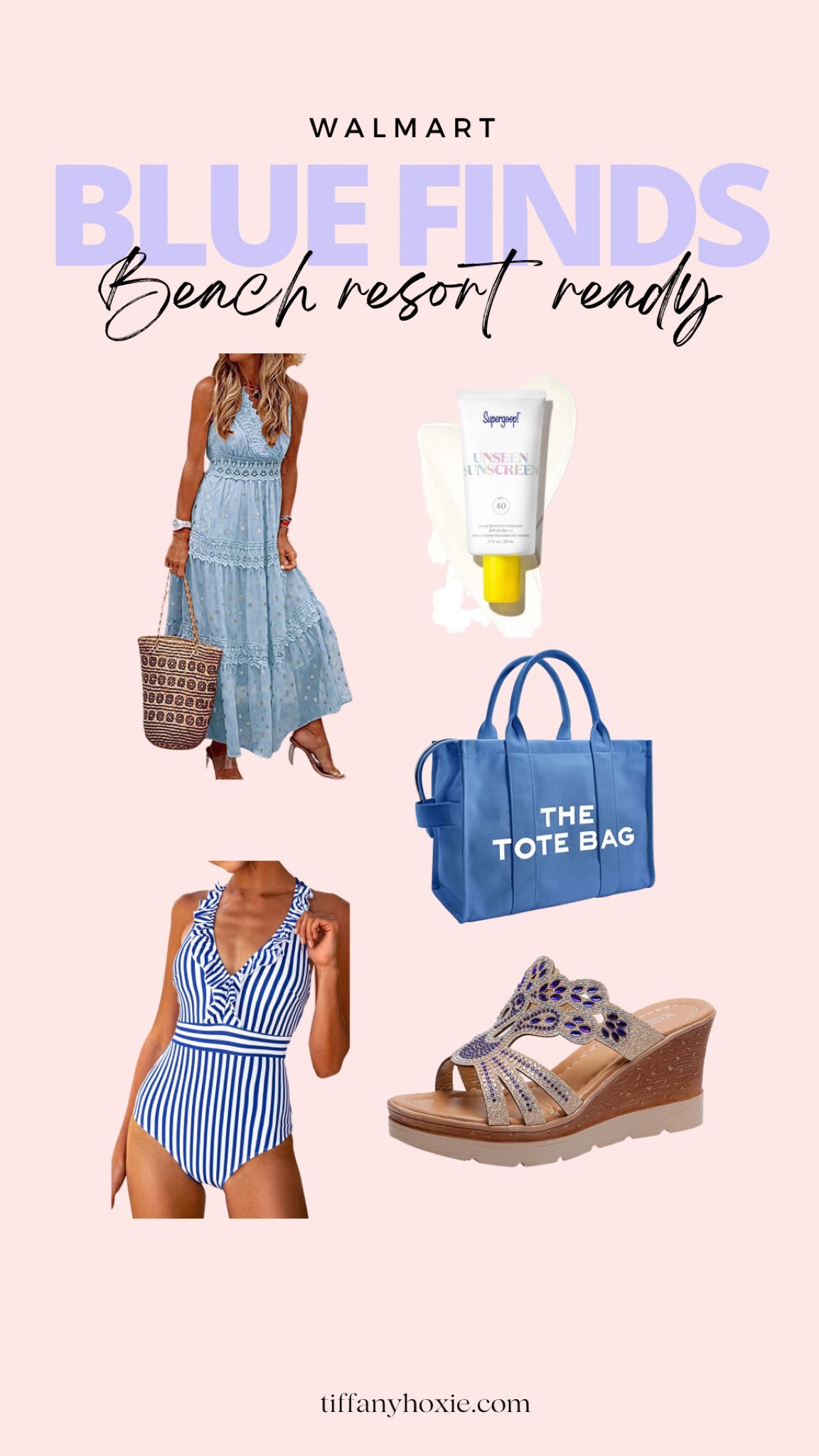 Walmart fashion. Vacation outfit. Beach resort outfit. 

#LTKswim #LTKitbag #LTKSeasonal