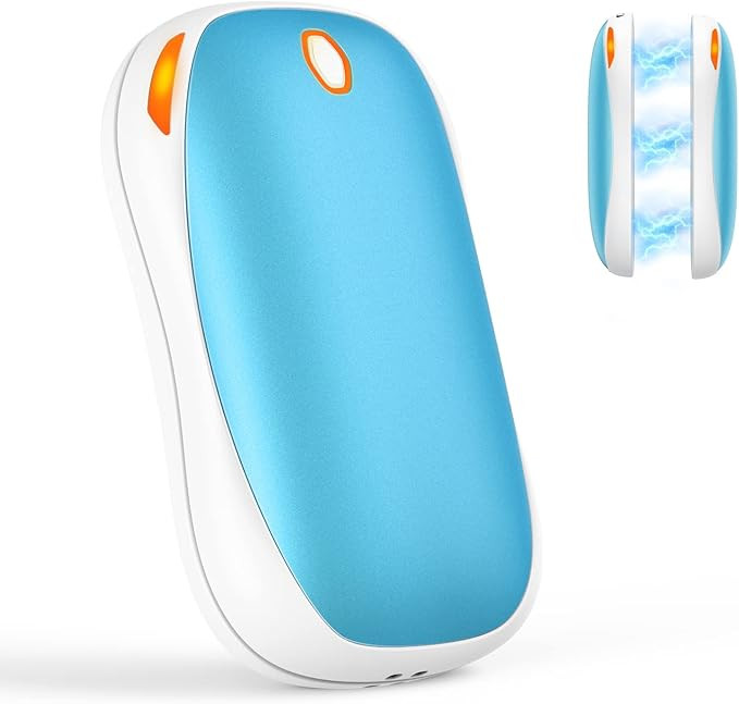 2-Pack Hand Warmers Rechargeable, HAPAW 10000mAh Split Magnetic for Double Hands, 2 in 1 Portable... | Amazon (US)