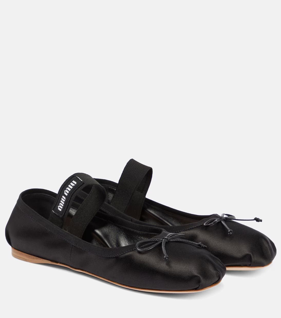 Satin ballet flats | Mytheresa (UK)