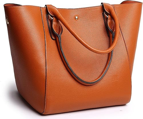 Obosoyo Women's Waterproof Handbags Ladies Synthetic Leather Tote Shoulder Bags Fashion Travellin... | Amazon (US)