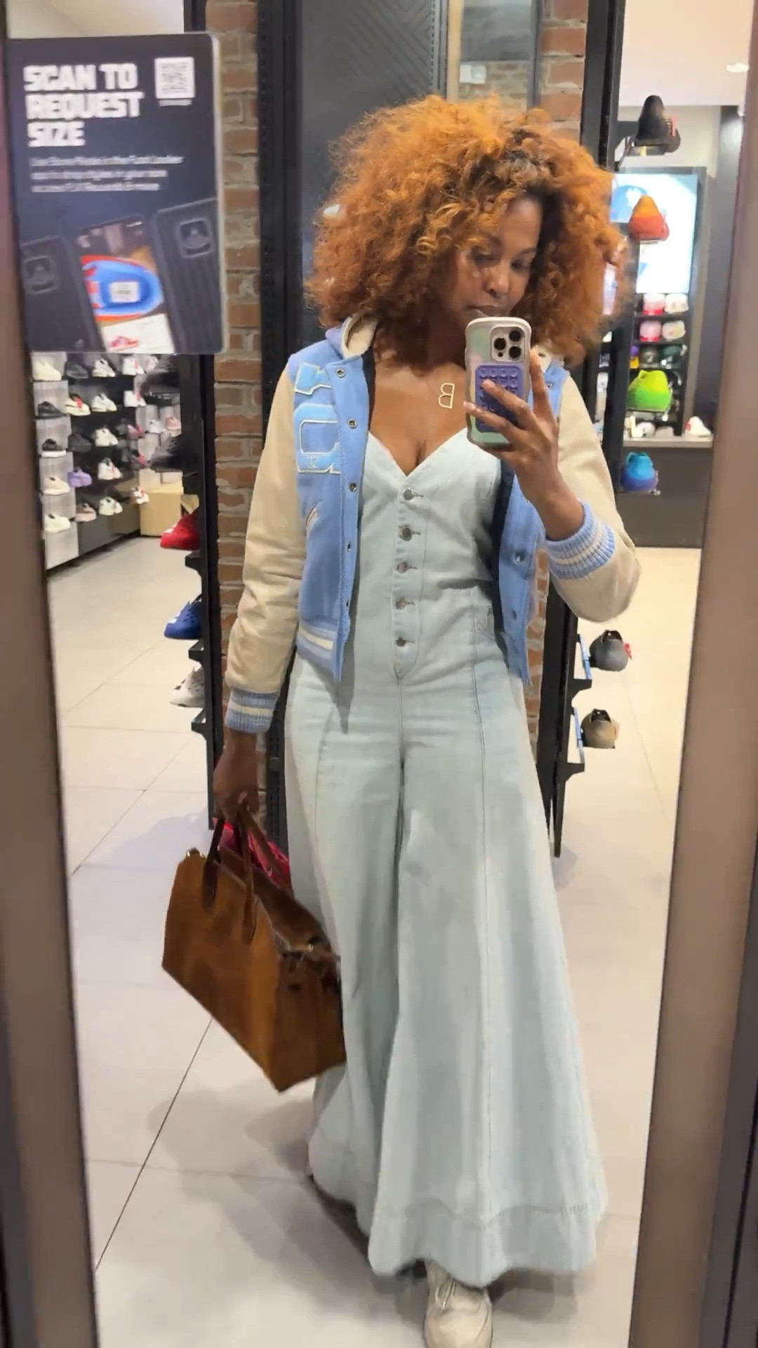 Running errands in this wide leg jumpsuit was the best decision today. 

A varsity jacket makes any outfit cooler. 

#CasualWear #CoachBag #Sneakers #salesalert￼

#LTKootd #LTKvlog
