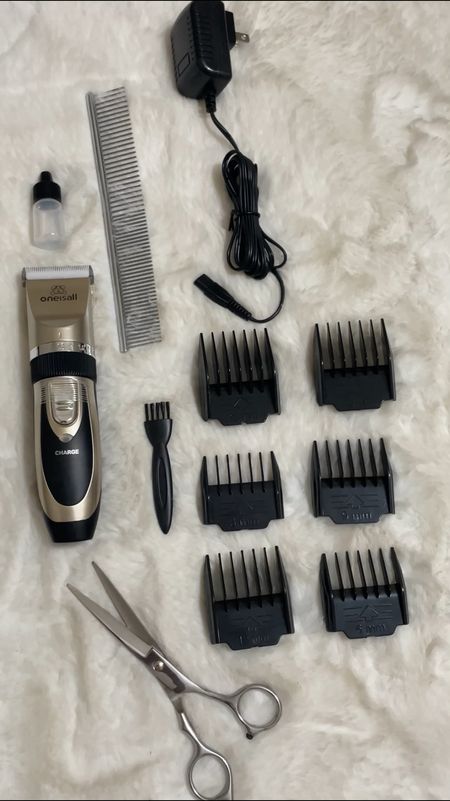 The clippers for my dog came in and I finally got to cut his hair. Believe me, it was time. 😆

These #clippers are awesome! They’re so safe. You can’t cut your pet. With the various size clippers, it also works as a guard. It comes in multiple colors including this gold one. All of this was under $30 on #amazon 😱

•Follow for more great deals!!•

#amazonfinds #dogclippers #grooming #pets #affordable

#LTKsalealert #LTKFind
