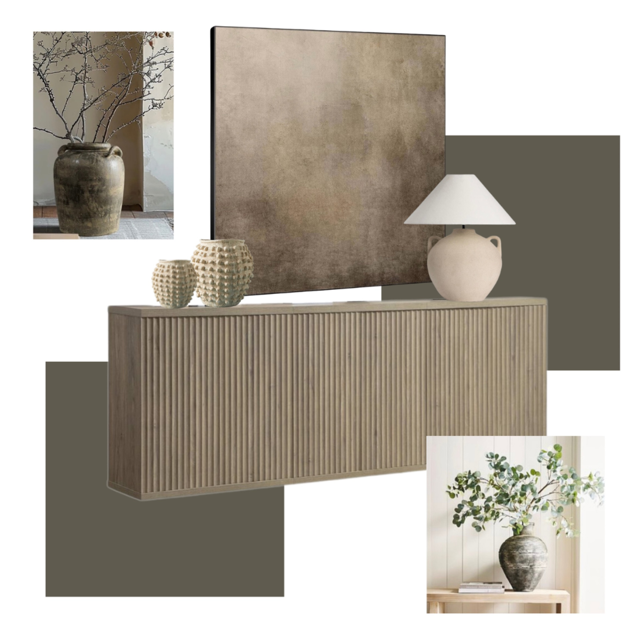 Lacy’s loft back wall. 

I recommend these storage cabinets because they are affordable, beautiful and offer a ton of hidden storage. 

I recommend this oversized piece of art. It’s extremely affordable and come in several sizes and prints. 

I recommend her to paint her back wall a muddy green and add vertical shiplap from light switches down. 

I suggest lighter accent pieces such as the lamp and vases to get a contrast from the wall color  

#LTKHome #LTKFindsUnder50 #LTKFindsUnder100