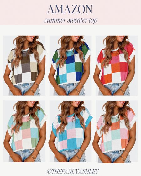 The cutest color block sweater for summer! 

#LTKfindsunder50 #LTKstyletip #LTKSeasonal