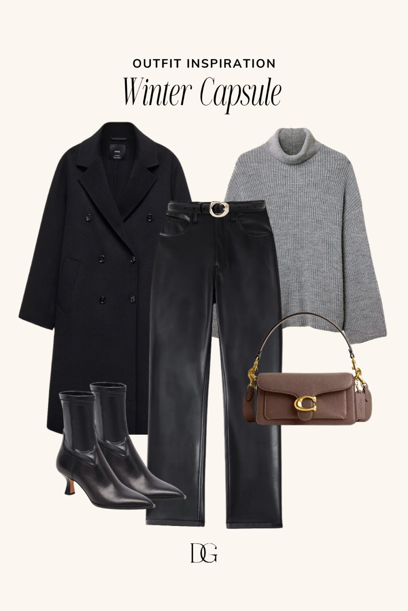 Winter Capsule Wardrobe | winter capsule wardrobe 2025, winter outfit ideas, winter outfit, winter outfits womens, winter fashion, winter capsule, winter staples, winter coat, winter shoes, leather pants outfit

#LTKStyleTip #LTKSeasonal #LTKShoeCrush