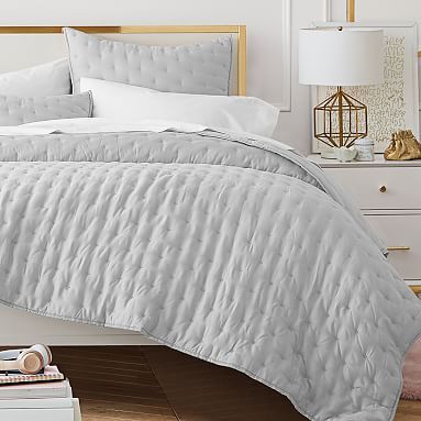 Amelia Tencel Quilt & Sham | Pottery Barn Teen | Pottery Barn Teen