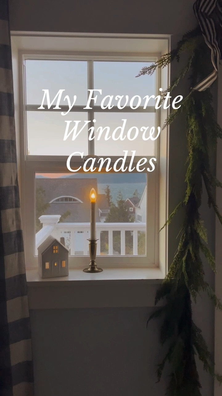 My favorite window candles (battery operated and on a timer!)…these would make a lovely gift!

We invested in a set of special battery operated window candles on timers (I think we have them in ten windows!) that I can HIGHLY recommend to you.

These battery operated window candles, my friends, are PERFECTION! They have several unexpected but wonderful features and are everything I wanted them to be. They have a lovely warm lightbulb that makes them almost like a little lamp! The mood inside and outside is cozy and warm.

They’re two sided (brighter outside, cozier inside), they’re weighted, and are adjustable in height. 

In a world where so many things feel stressful, unsettled, or even unwelcoming, a candle in a window can evoke a sense of home, comfort and peace.

#LTKGiftGuide #LTKHoliday #LTKHome