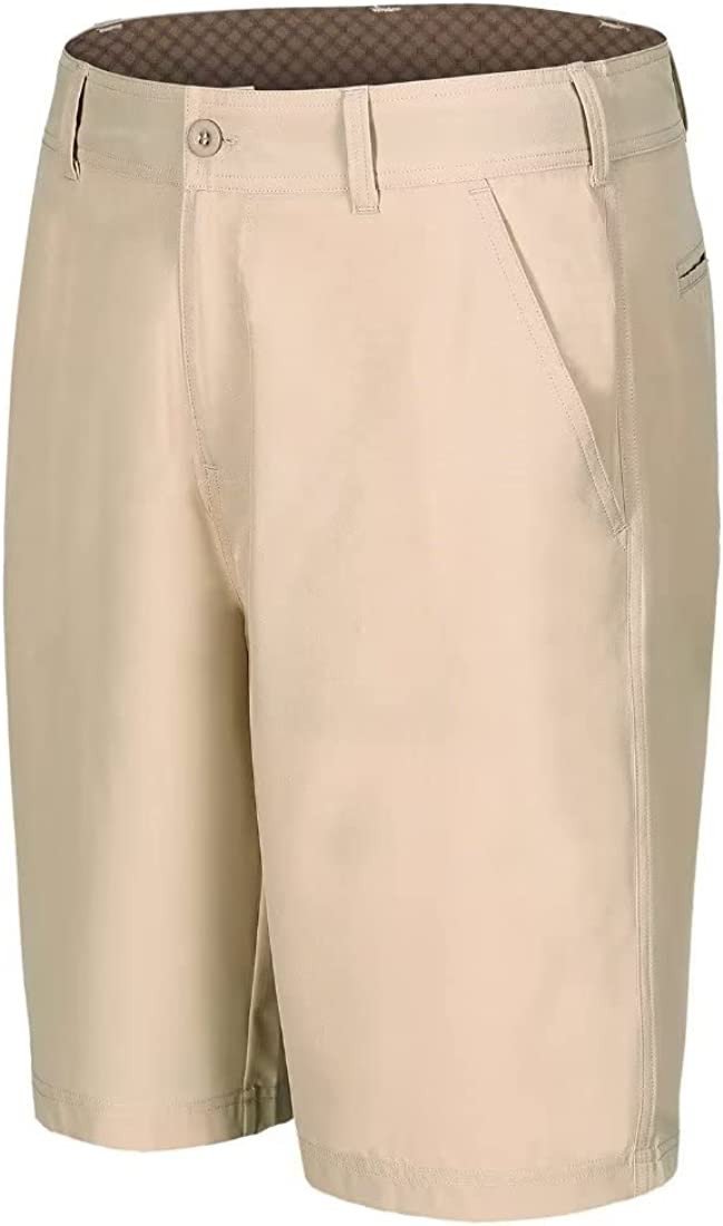 AKsit Men Flat Front Shorts Mens Classic-Fit Shortsfor Outdoor Hiking Golf Short | Amazon (US)