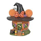 Amazon.com: Department 56 Disney Village Halloween Minnie Mouse Pumpkintown House Lit Building, 7... | Amazon (US)