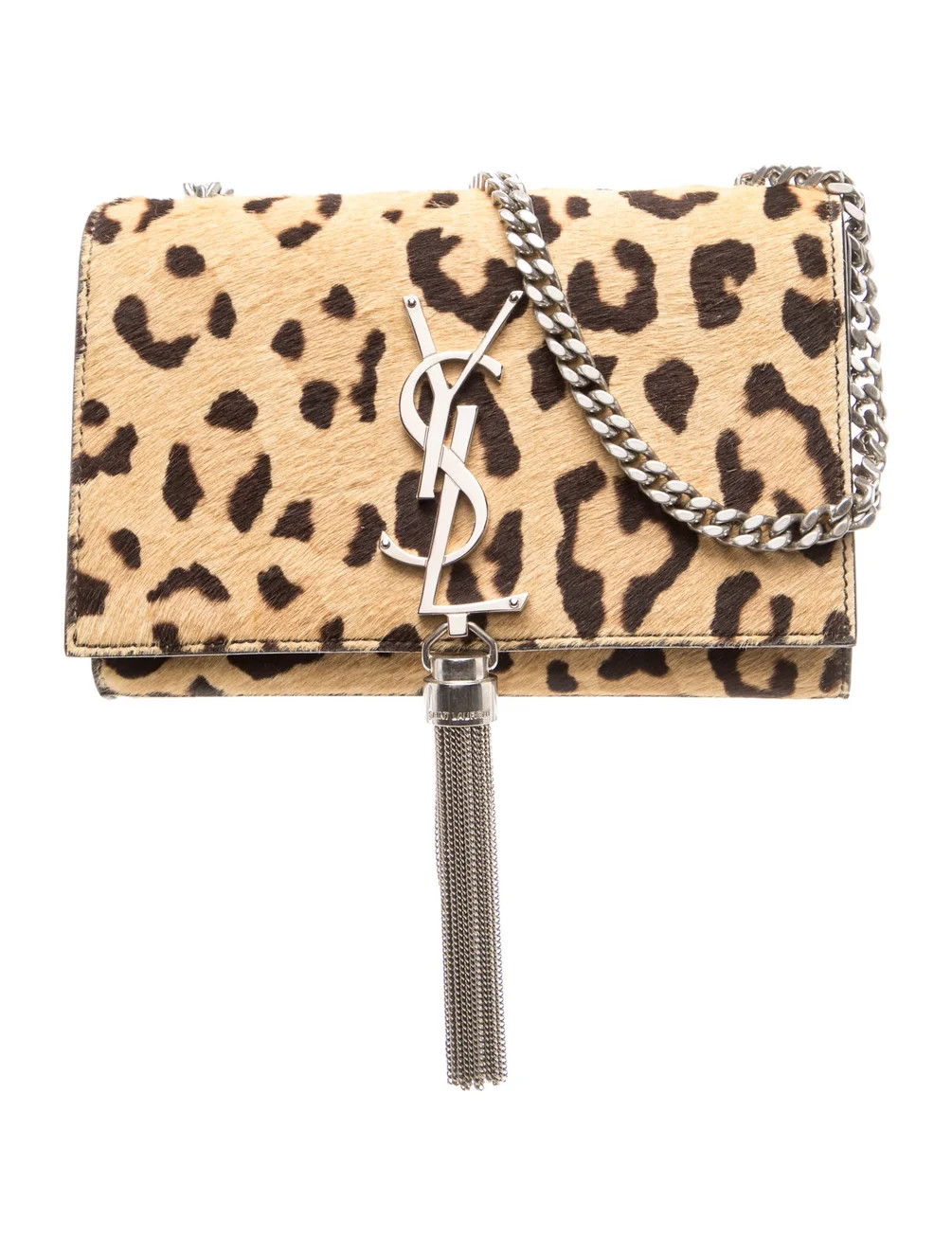 Saint Laurent Ponyhair Kate - Neutrals Crossbody Bags, Handbags - SNT484630 | The RealReal | The RealReal