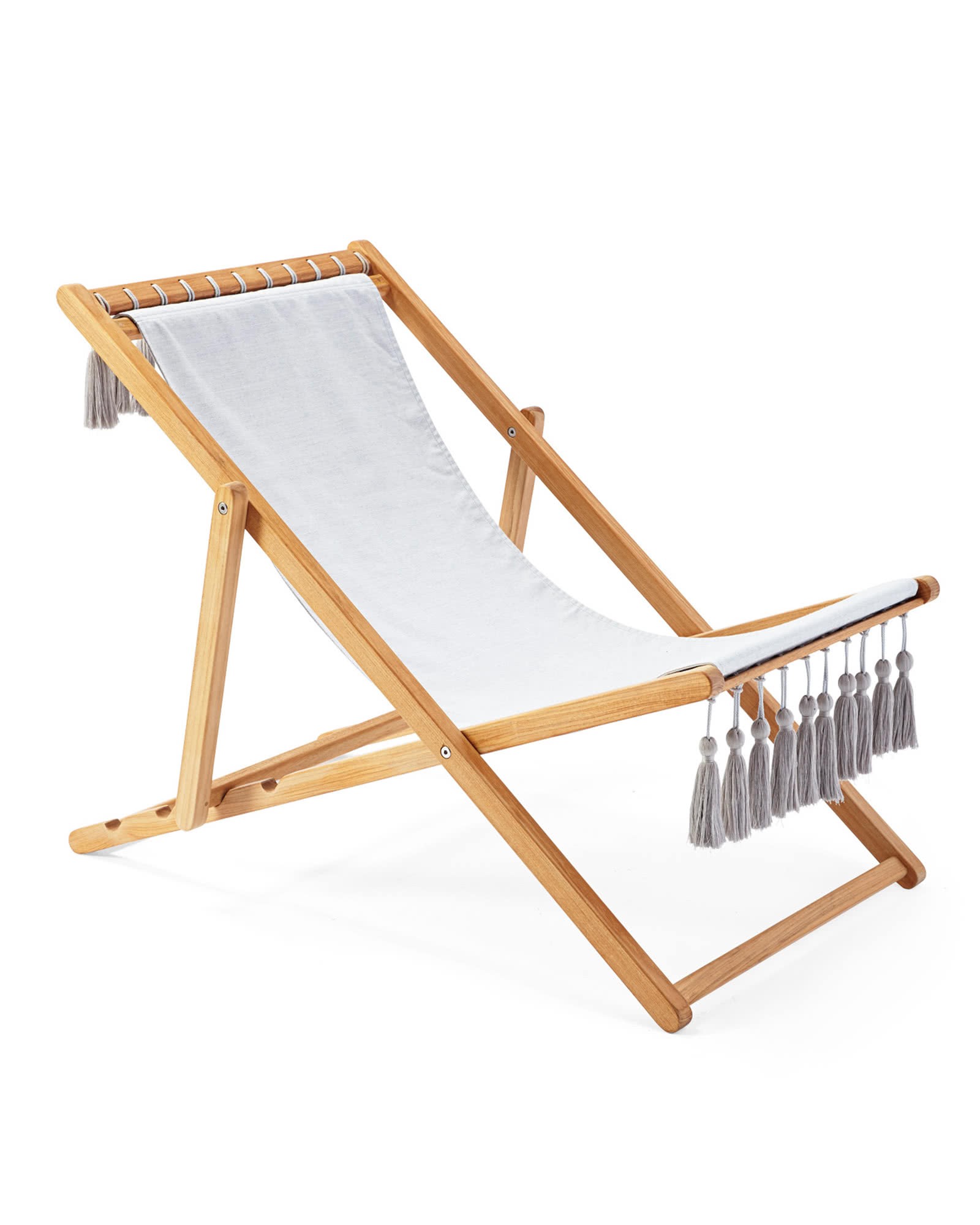 Sling Chair with Tassels | Serena and Lily