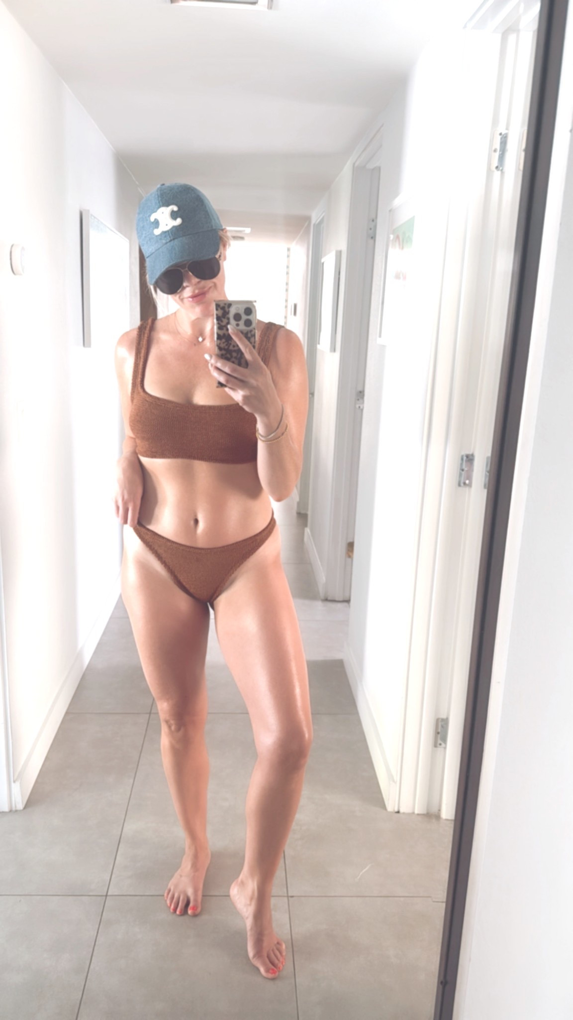 Been lusting after this 🤎 Hunza for months and IT DID NOT DISAPPOINT 🤌

#LTKswimwear #LTKtravel #LTKspring