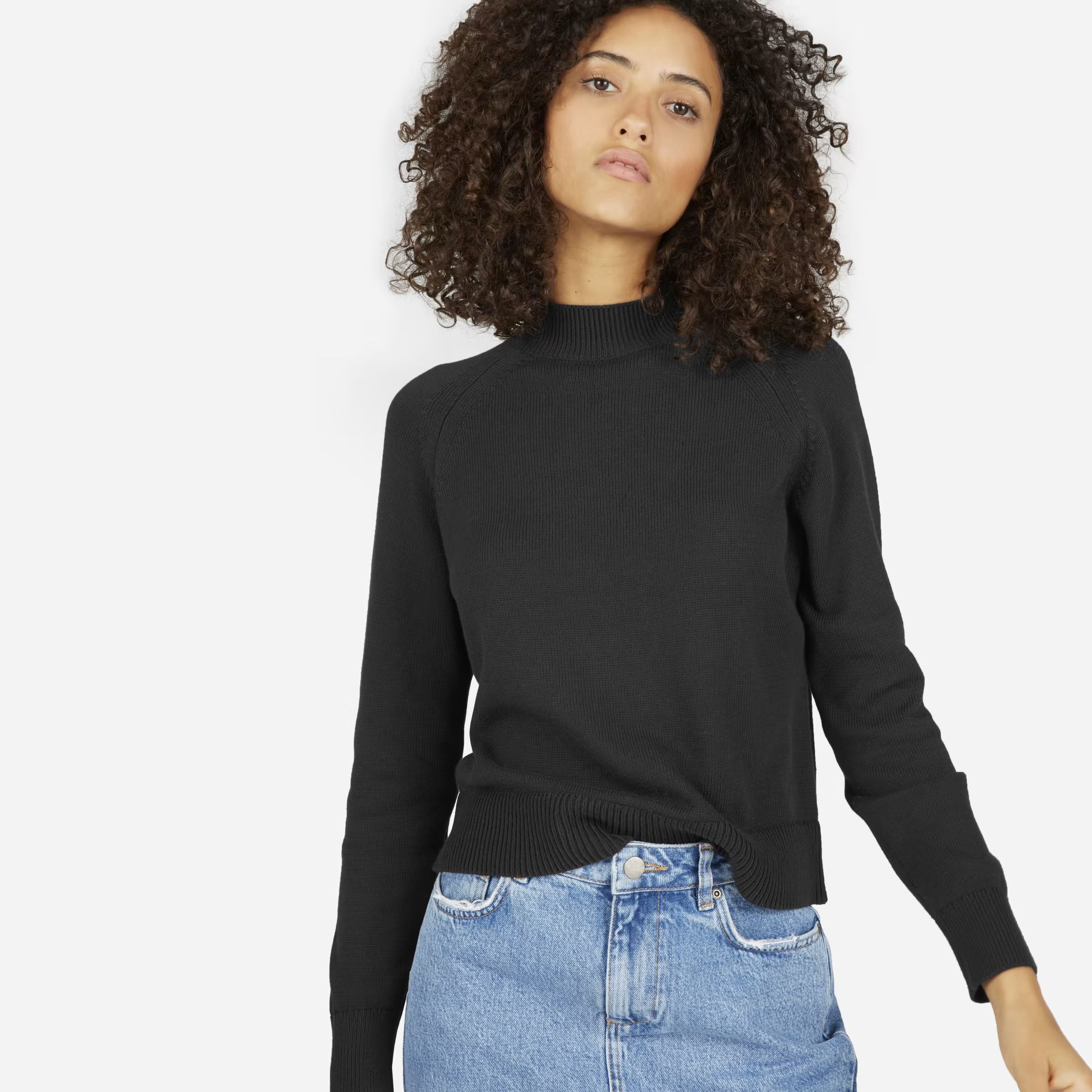 The Cotton Mockneck Crop | Everlane